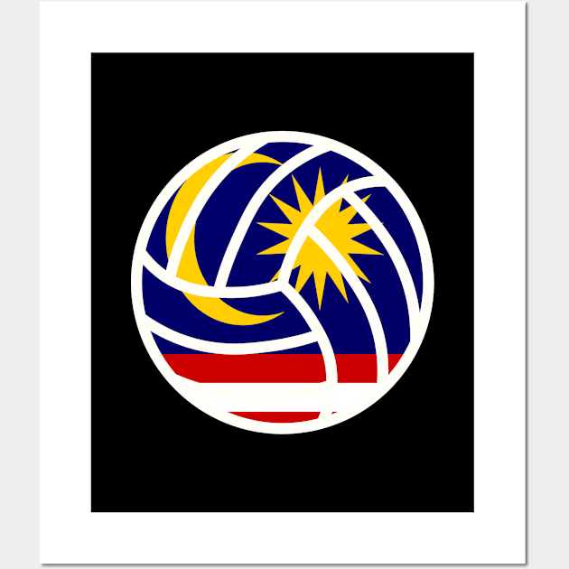 Malaysian Volleyball Wall Art by Artomino